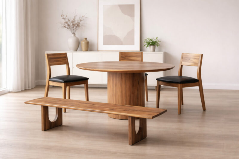 PALM COVE BENCH | Solid Marri 2100 available from Mar 2026