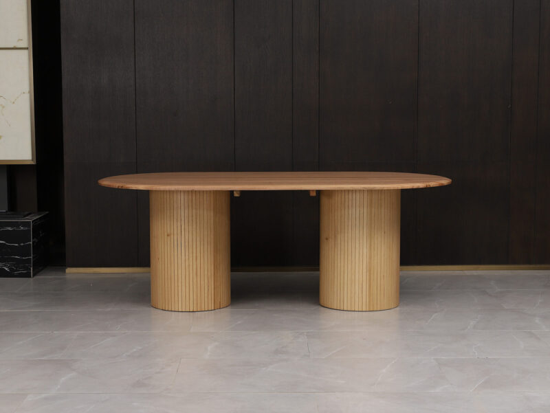 ULURU DINING TABLE | Solid TAS Oak & Veneer 2100